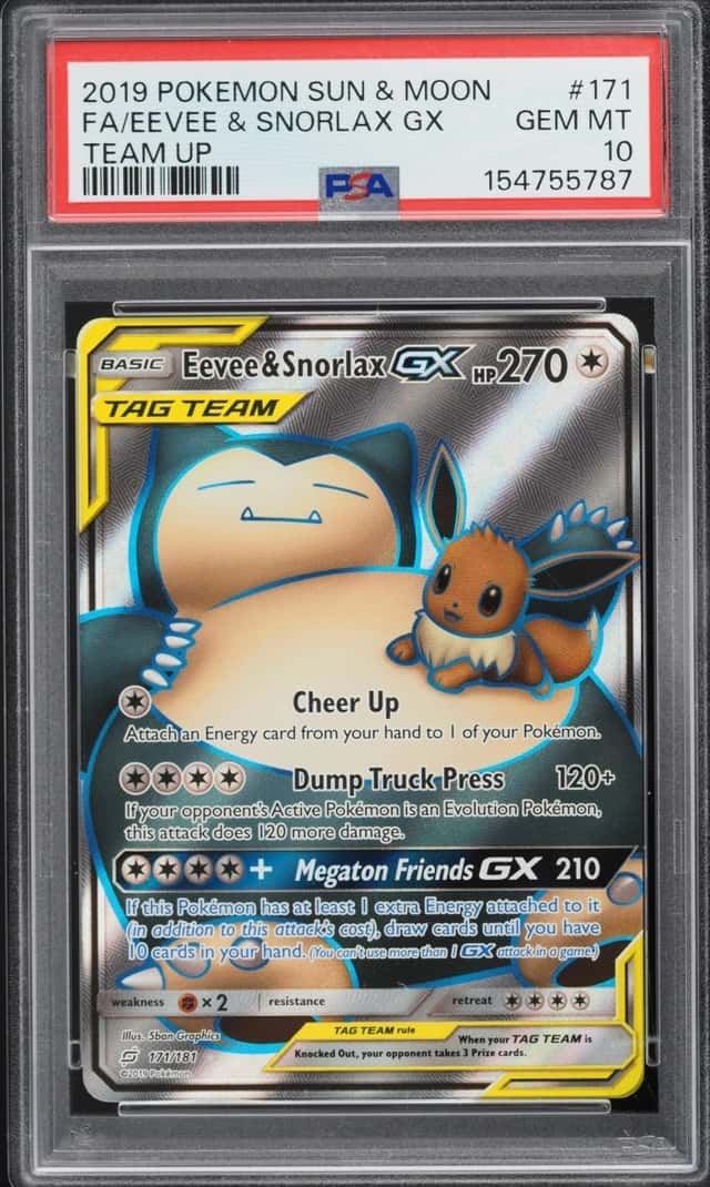 Eevee & Snorlax GX