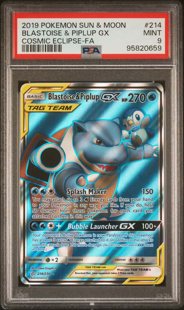 Blastoise & Piplup GX
