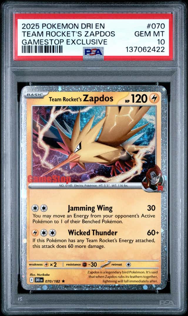 Team Rocket's Zapdos