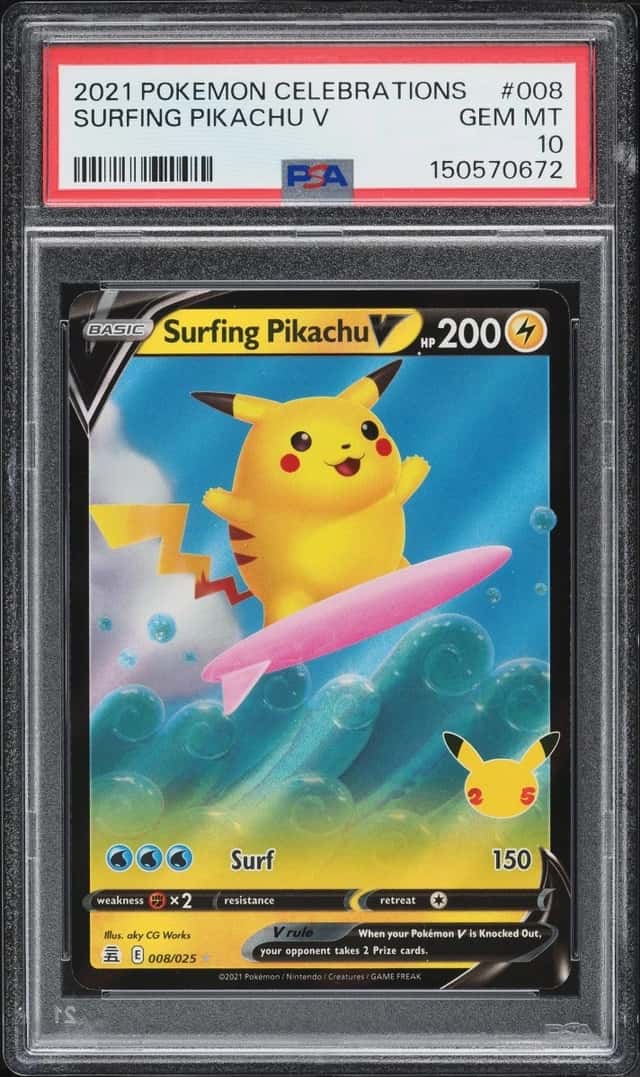 Surfing Pikachu V