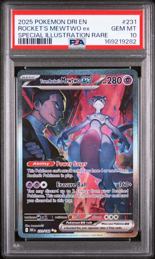 ROCKET'S MEWTWO ex