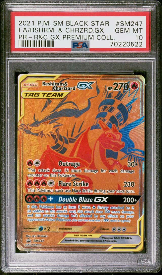 Reshiram & Charizard GX