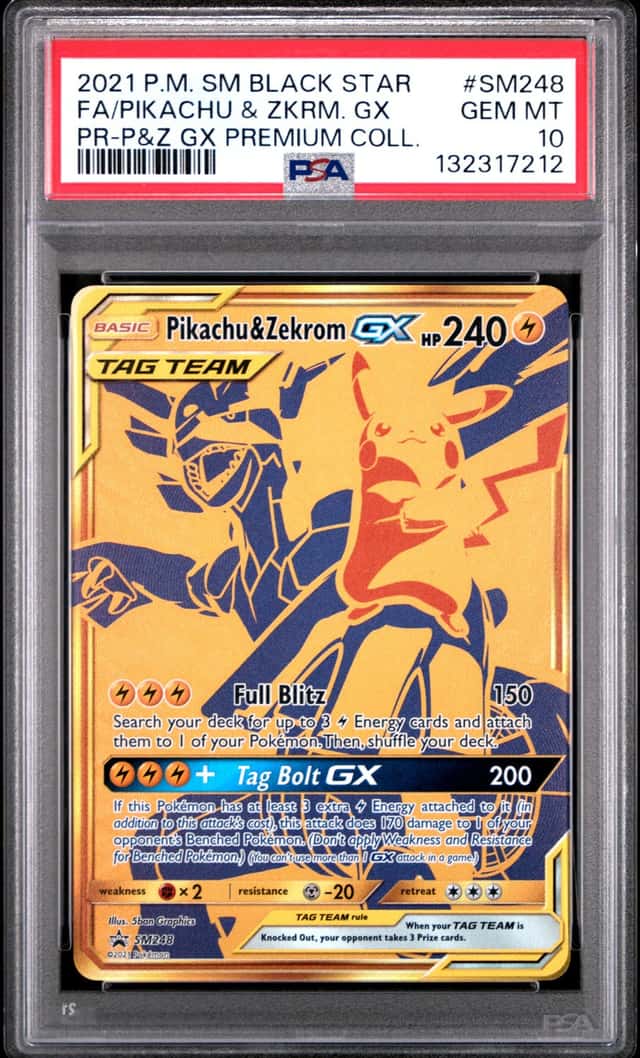 Pikachu & Zekrom GX