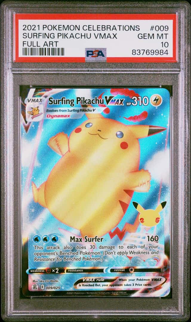 Surfing Pikachu VMAX