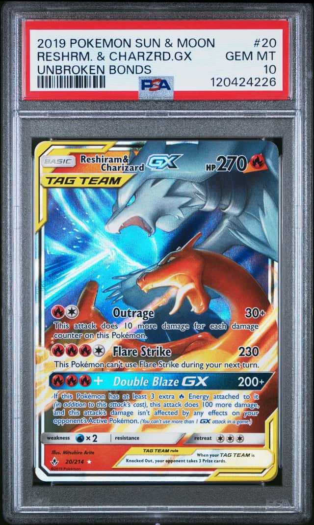 Reshiram & Charizard GX