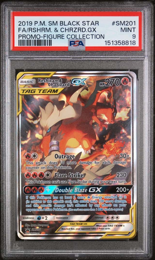 Reshiram & Charizard GX