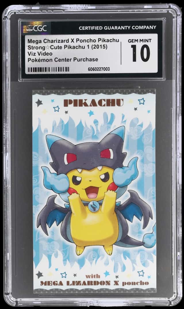 Mega Charizard X Poncho Pikachu