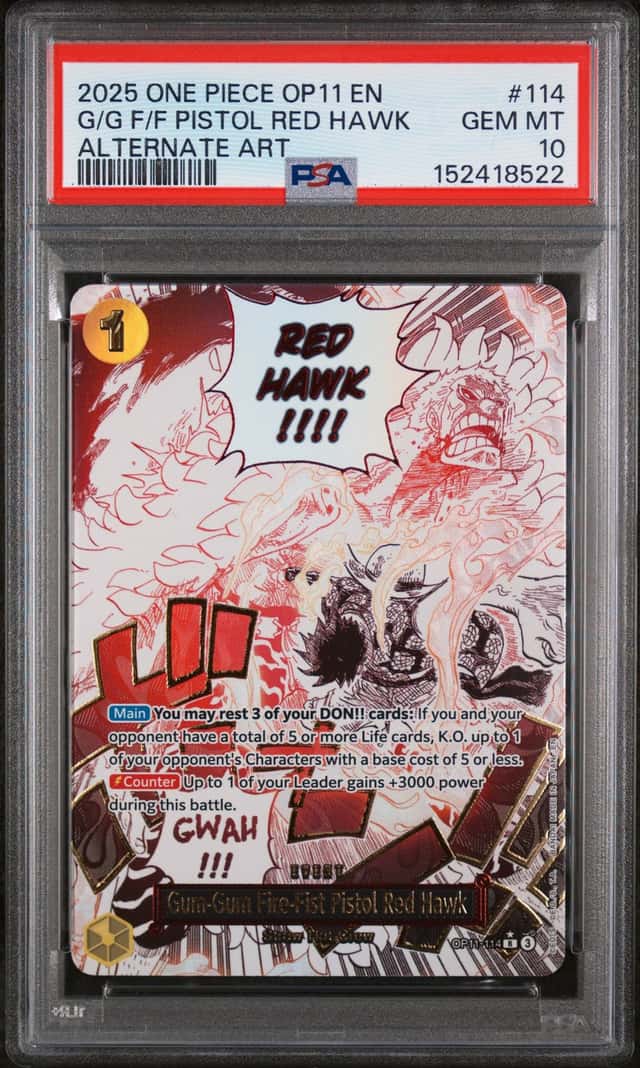 Gum-Gum Fire-Fist Pistol Red Hawk