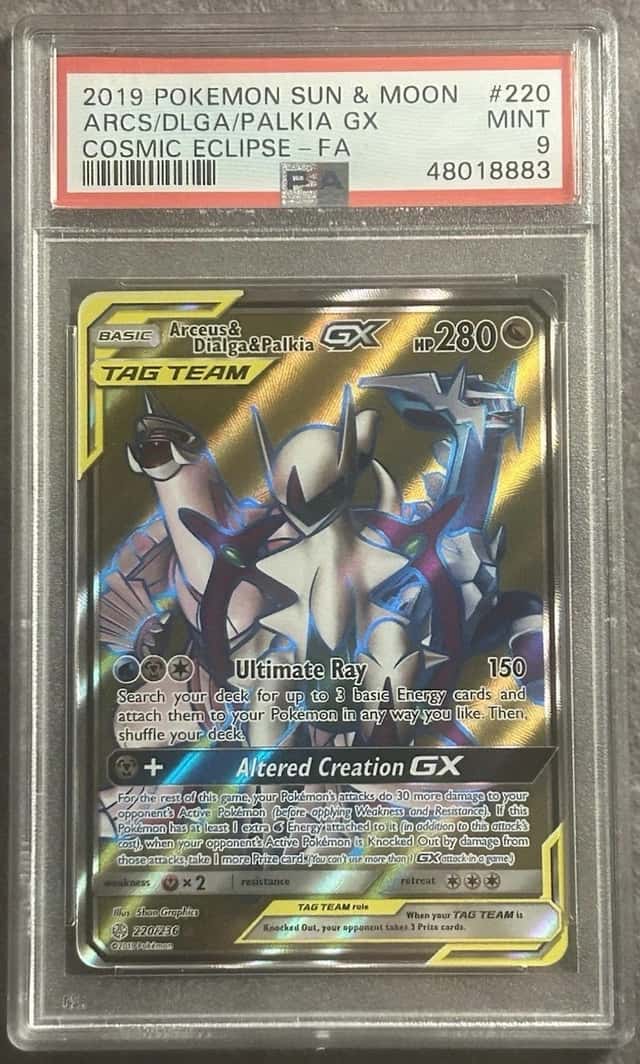Arceus & Dialga & Palkia GX
