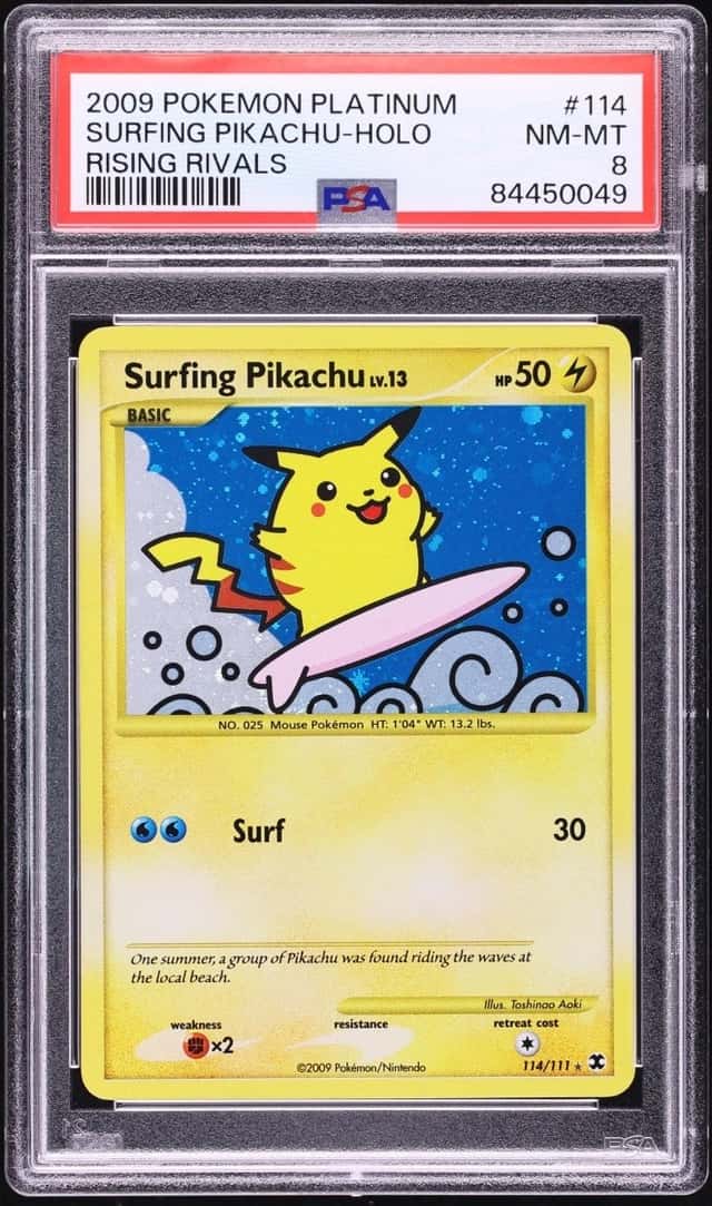 Surfing Pikachu