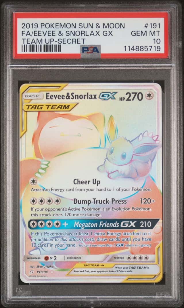 Eevee & Snorlax GX