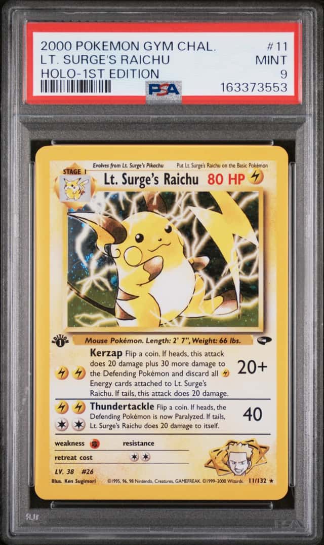 Lt. Surge's Raichu
