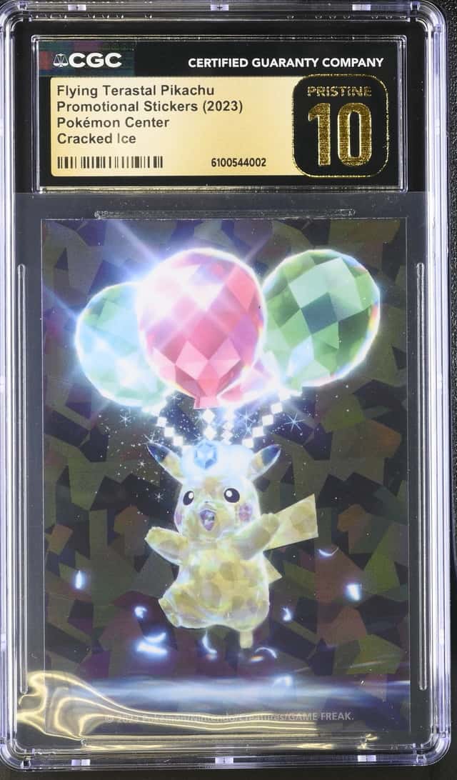 Flying Terastal Pikachu