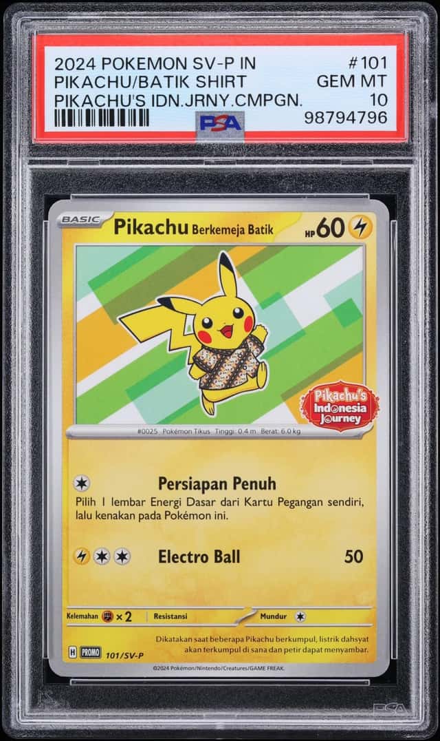 Pikachu/Batik Shirt