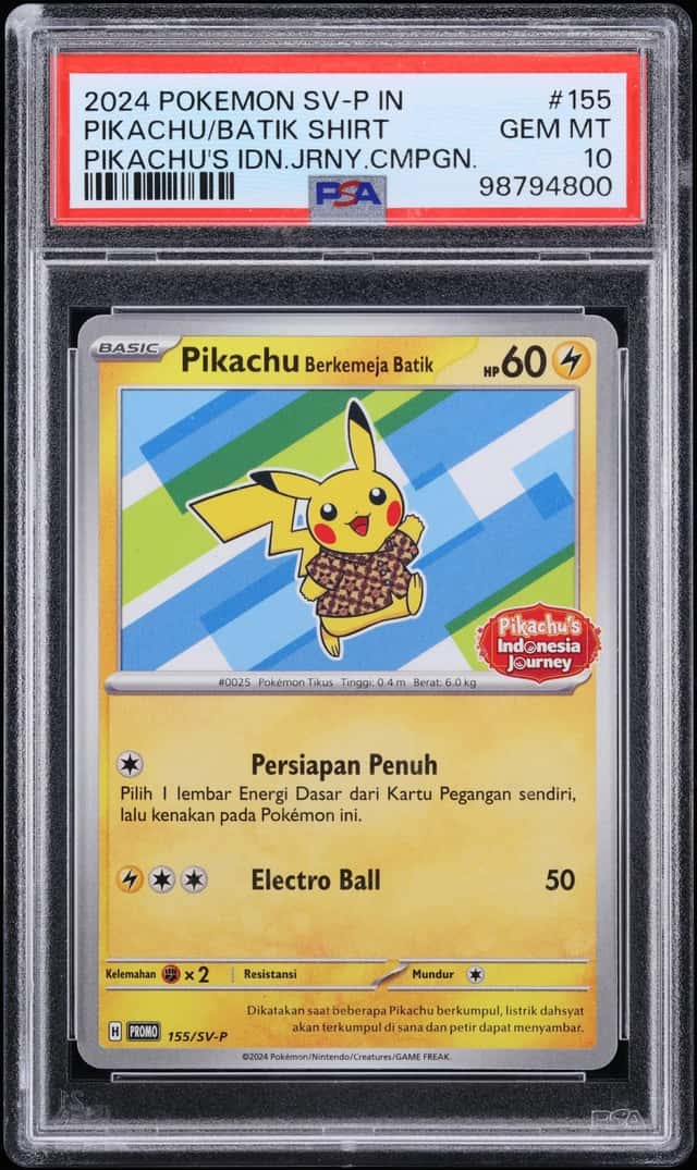 Pikachu/Batik Shirt