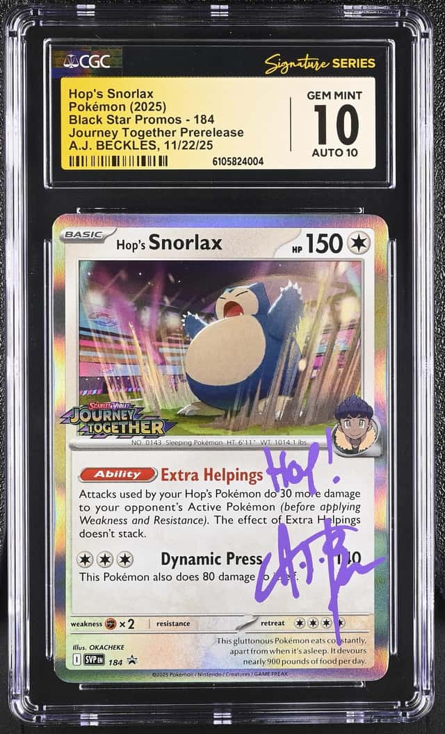 Hop's Snorlax