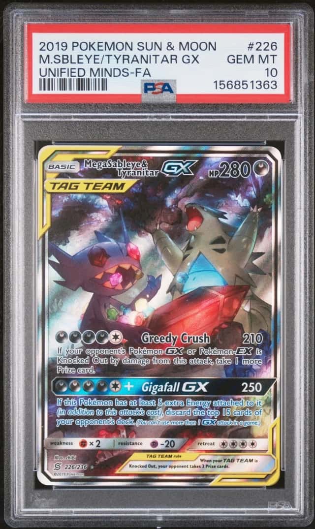 Mega Sableye & Tyranitar GX