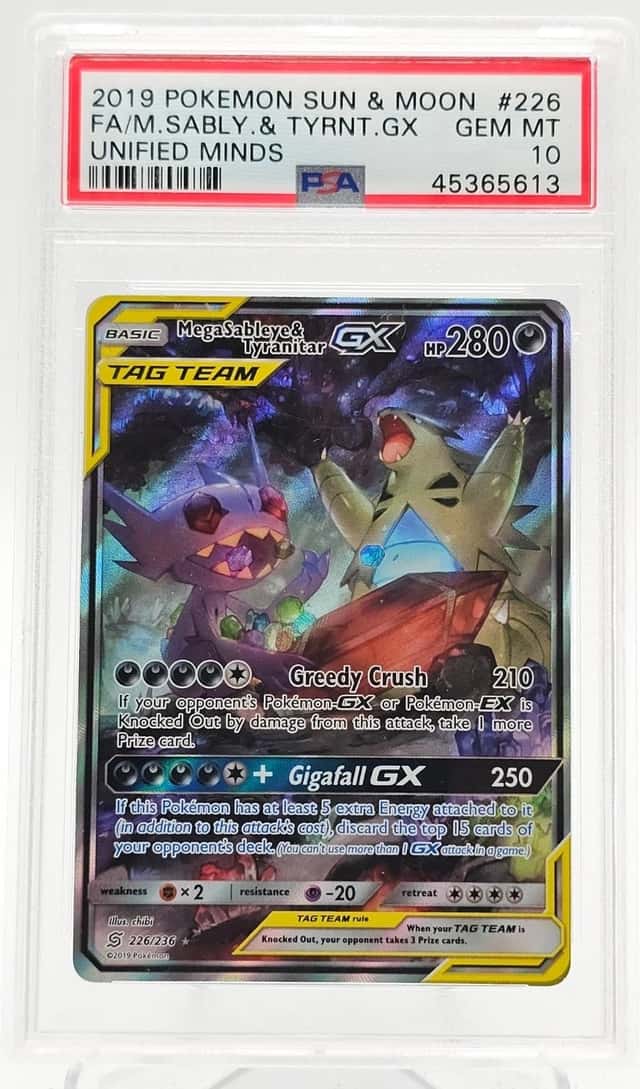 Mega Sableye & Tyranitar GX