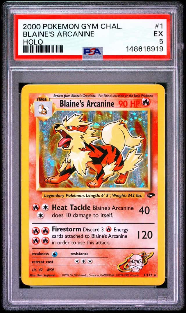 Blaine's Arcanine