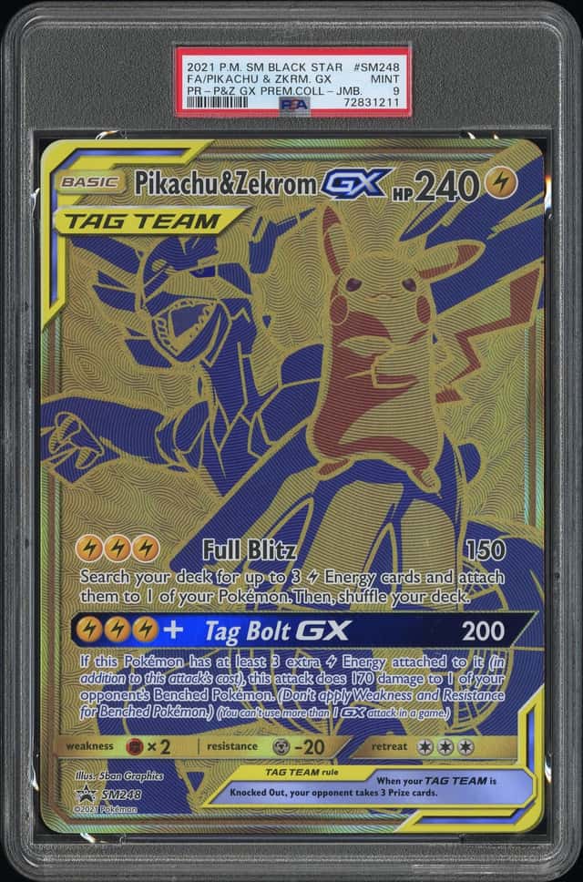 Pikachu & Zekrom GX