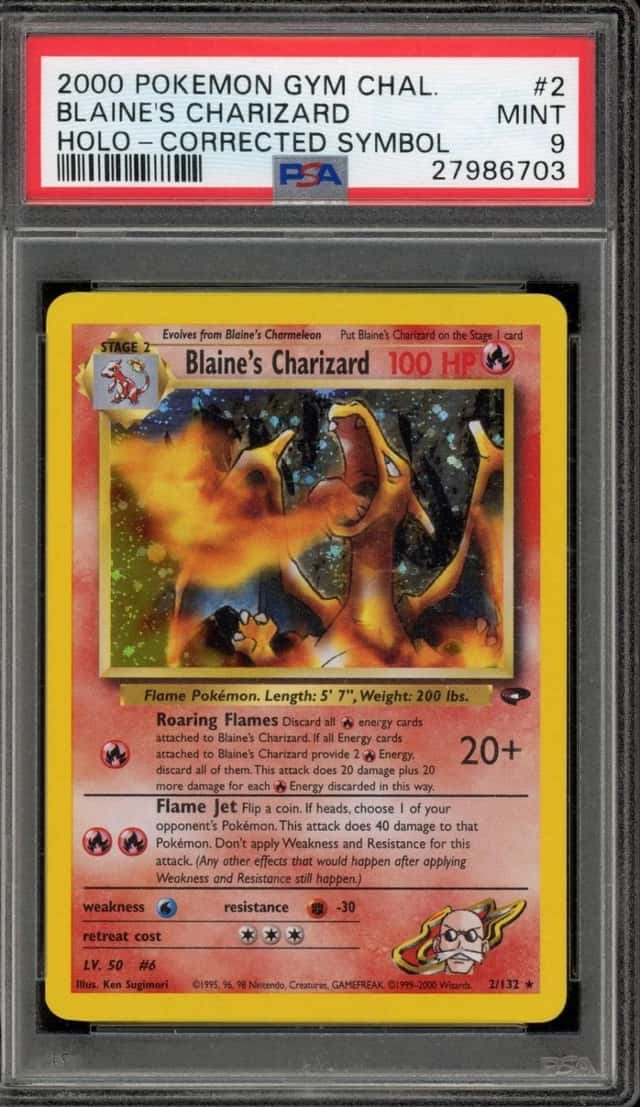 Blaine's Charizard