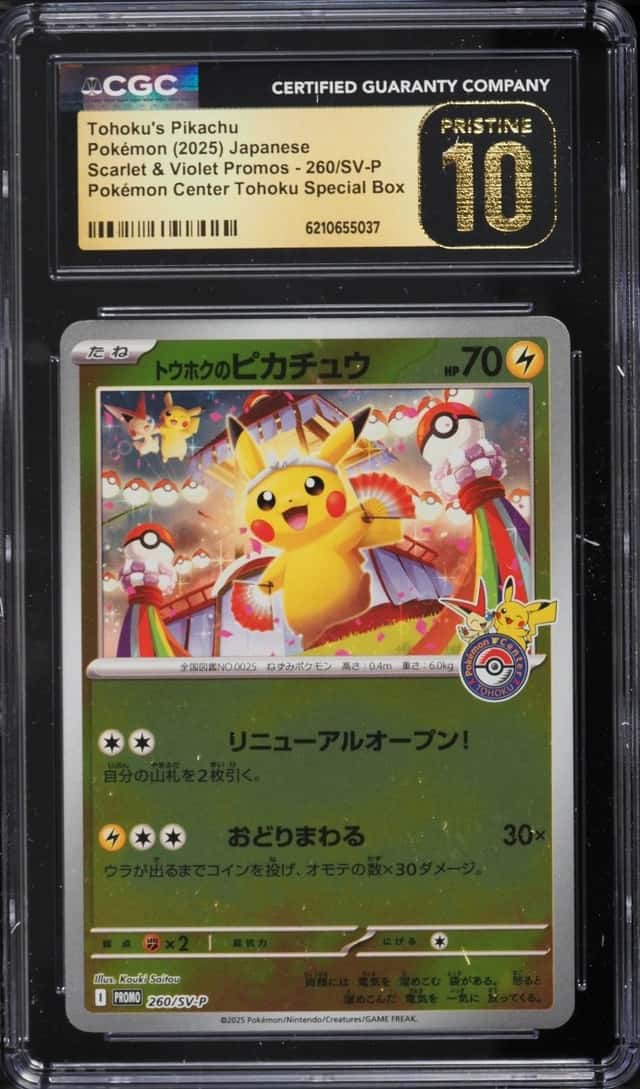 Tohoku's Pikachu