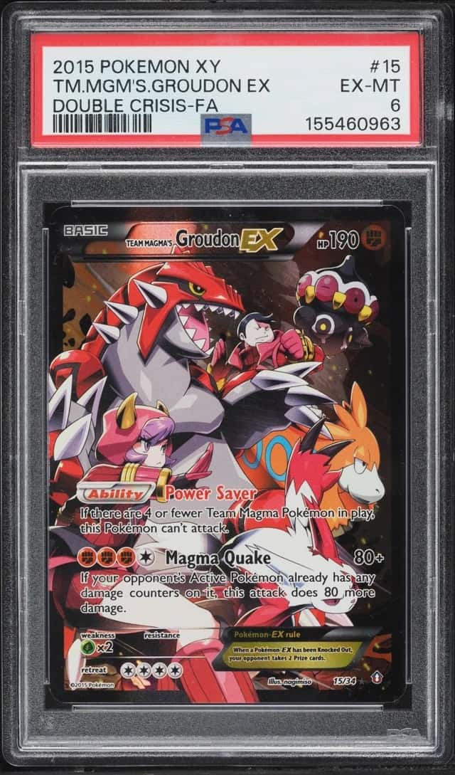 Team Magma's Groudon EX