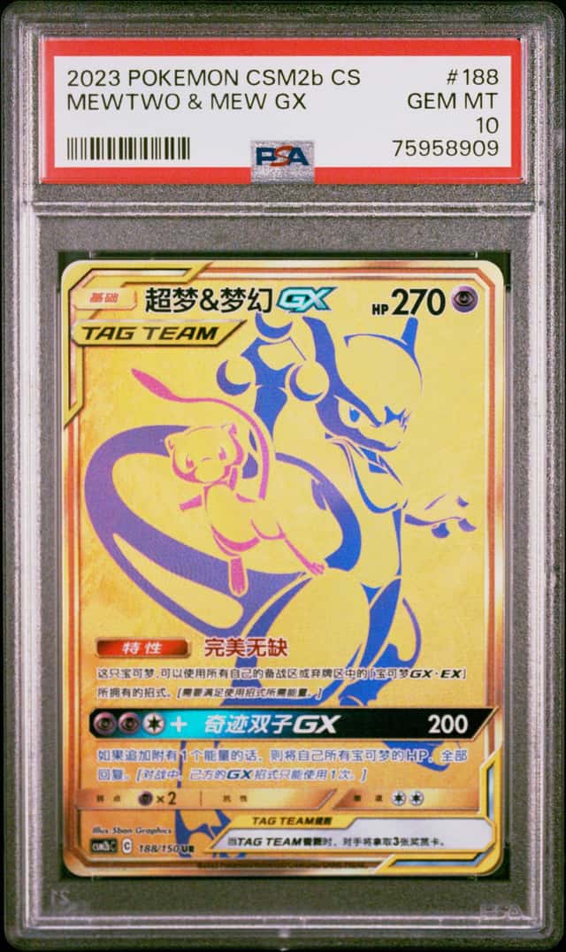 Mewtwo & Mew GX