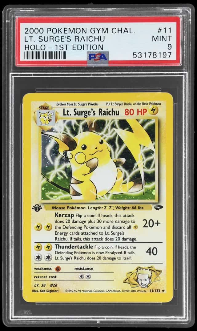 Lt. Surge's Raichu