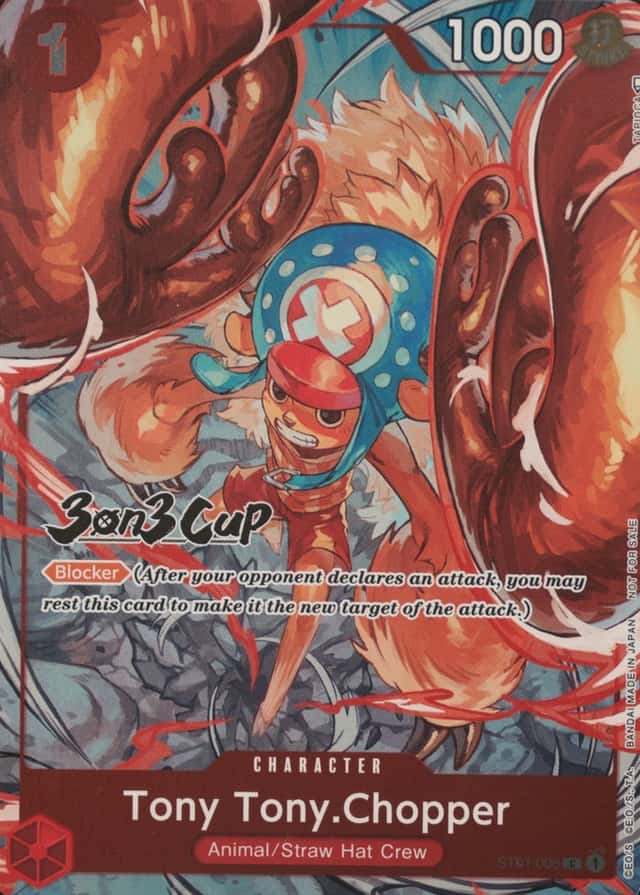 3 On 3 Cup-Top Prize