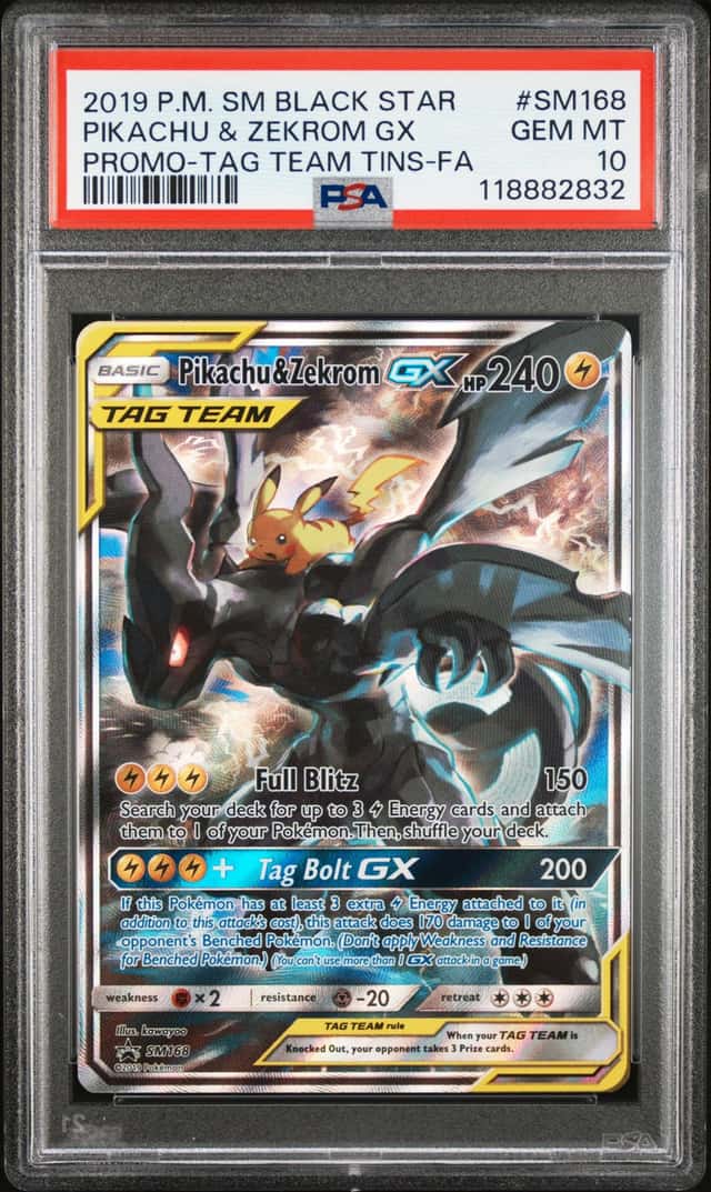 Pikachu & Zekrom GX