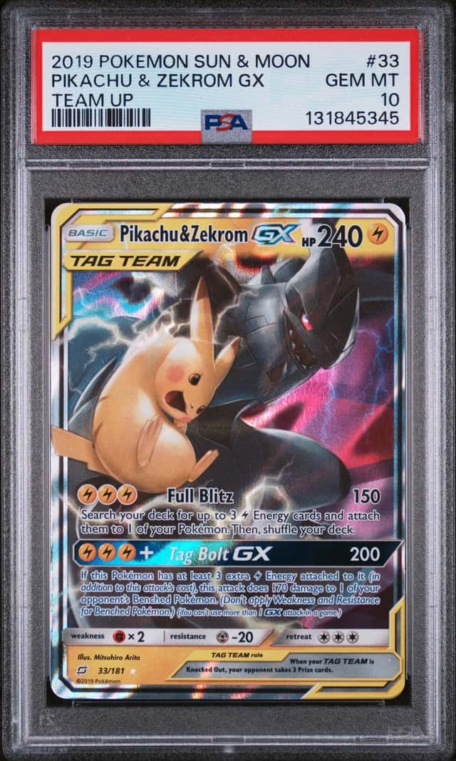 Pikachu & Zekrom GX