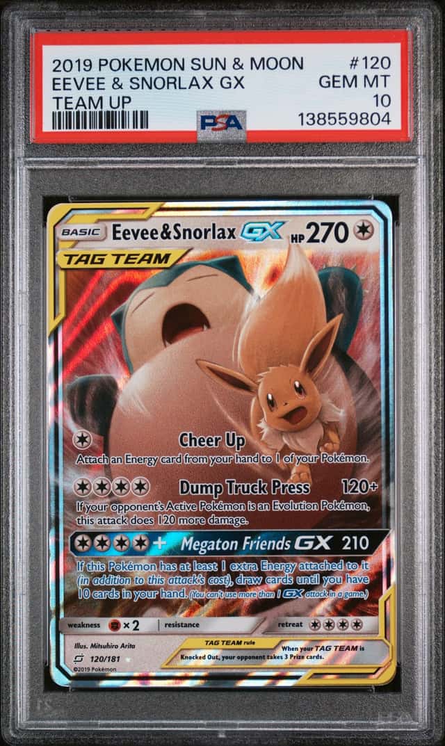 Eevee & Snorlax GX