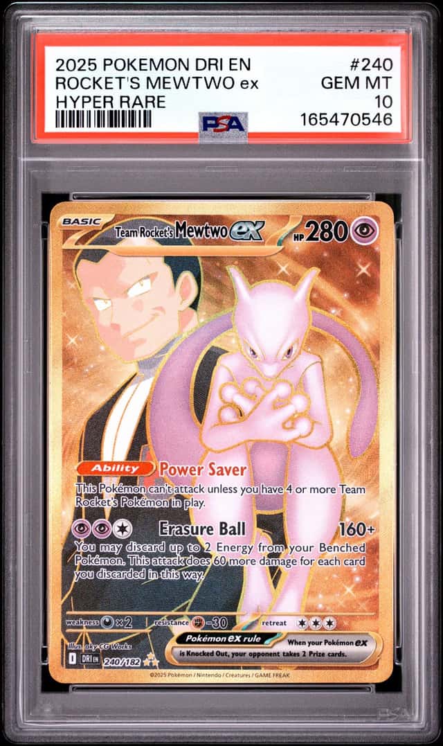 ROCKET'S MEWTWO ex