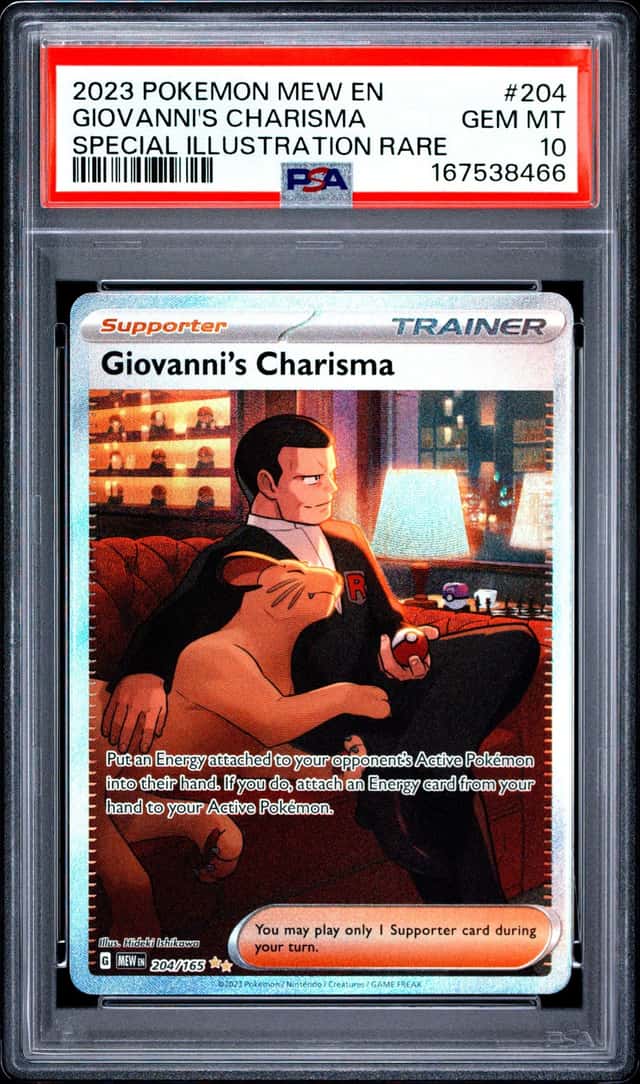 Giovanni's Charisma