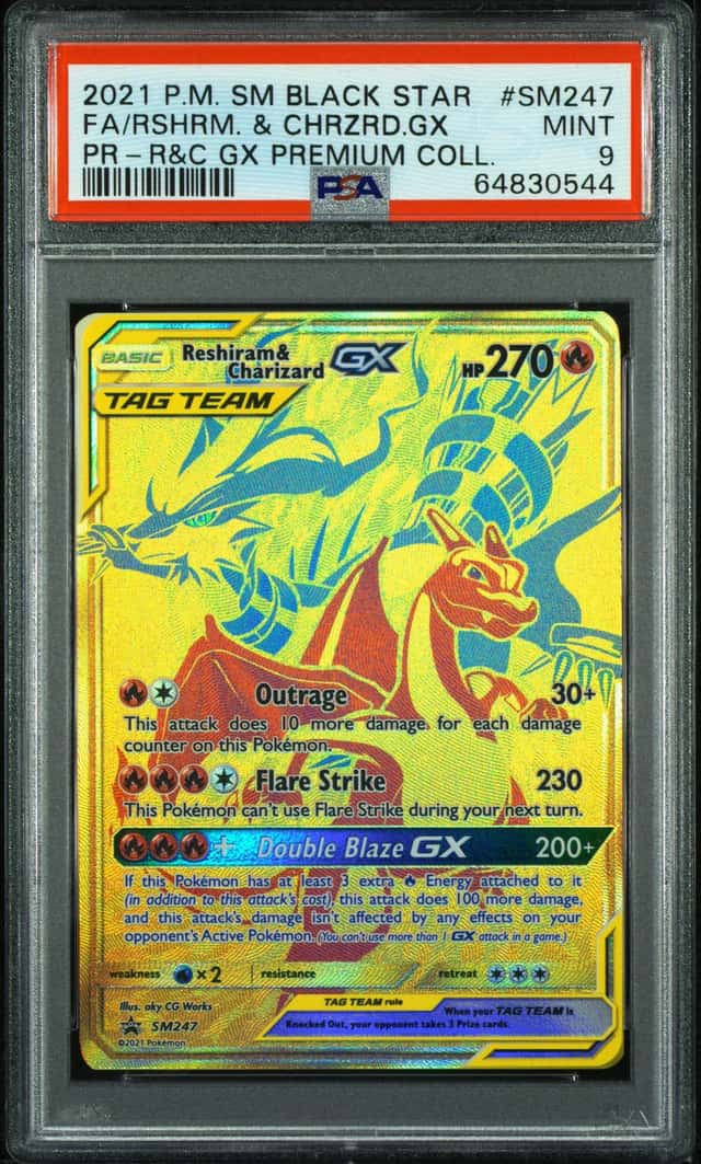 Reshiram & Charizard GX