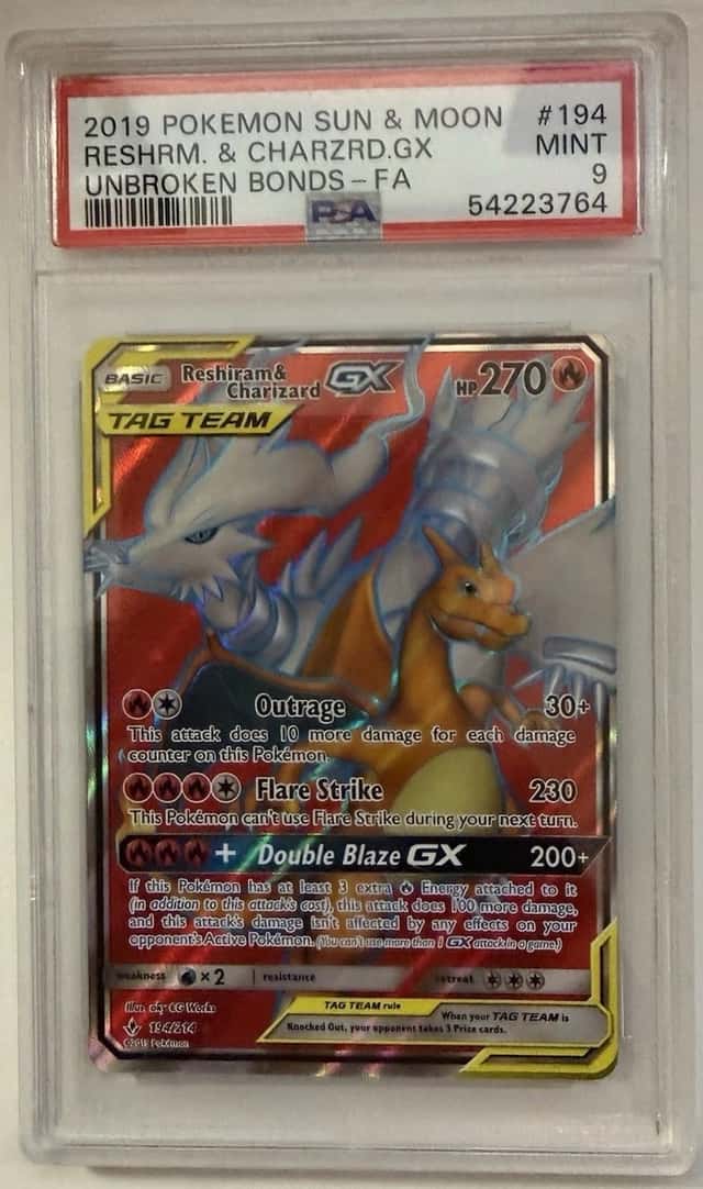 Reshiram & Charizard GX