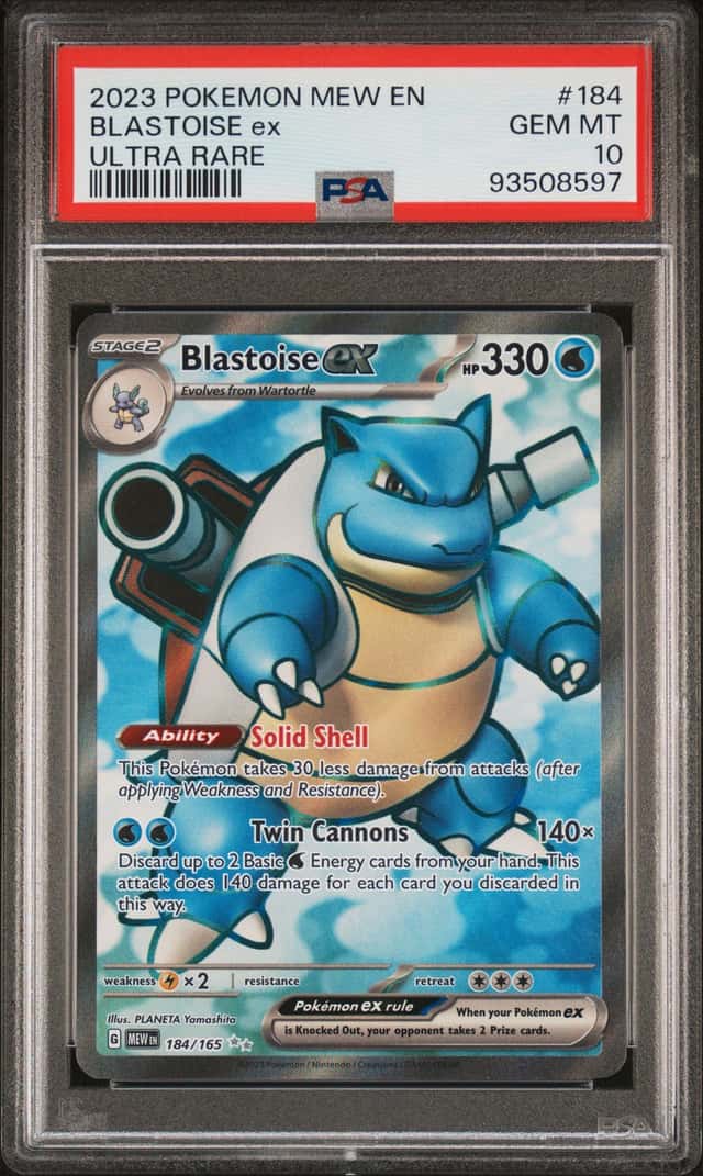 BLASTOISE ex