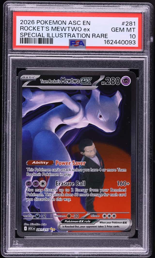 ROCKET'S MEWTWO ex