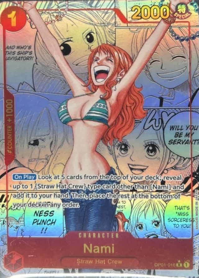 Non-Holo · Op Manga Art