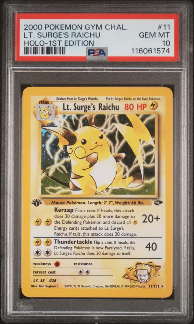 Lt. Surge's Raichu