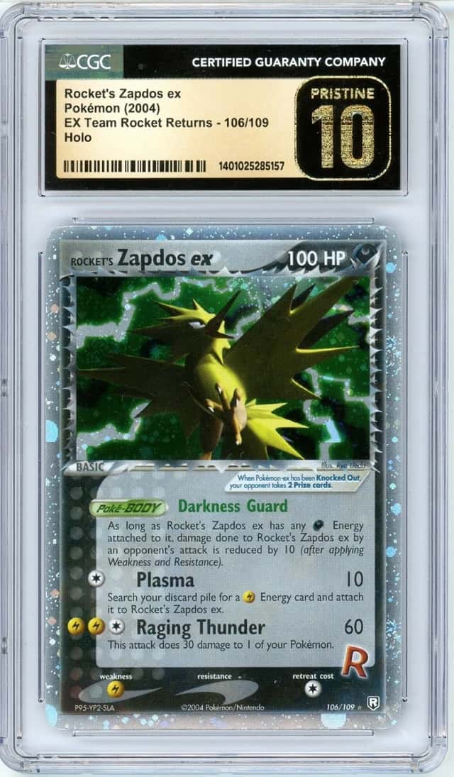 Rocket's Zapdos EX