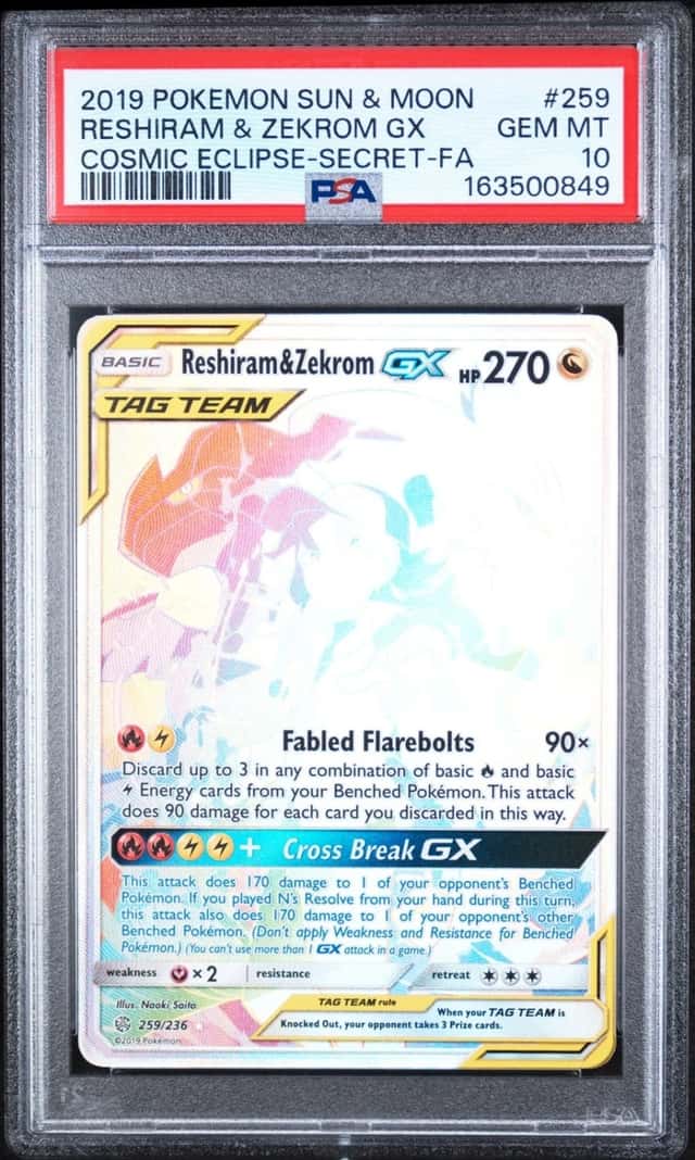 Reshiram & Zekrom GX