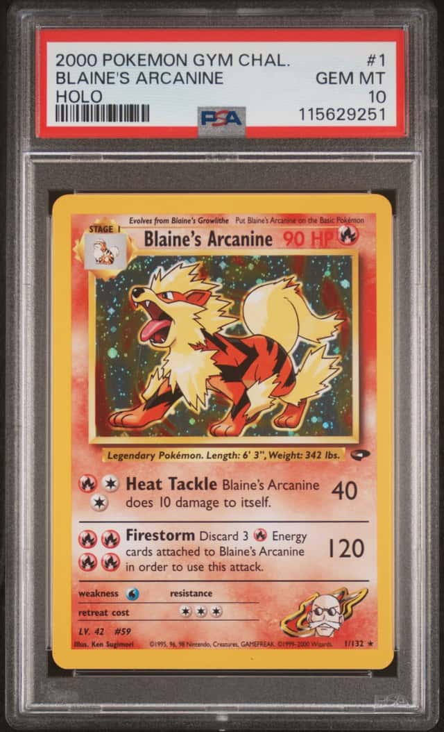 Blaine's Arcanine