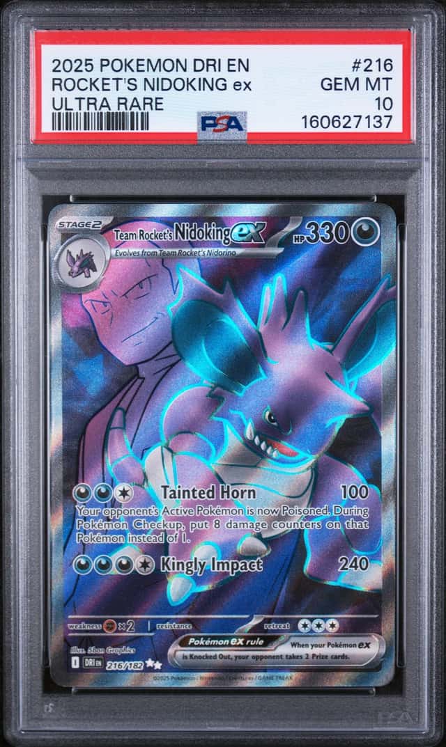 ROCKET'S NIDOKING ex