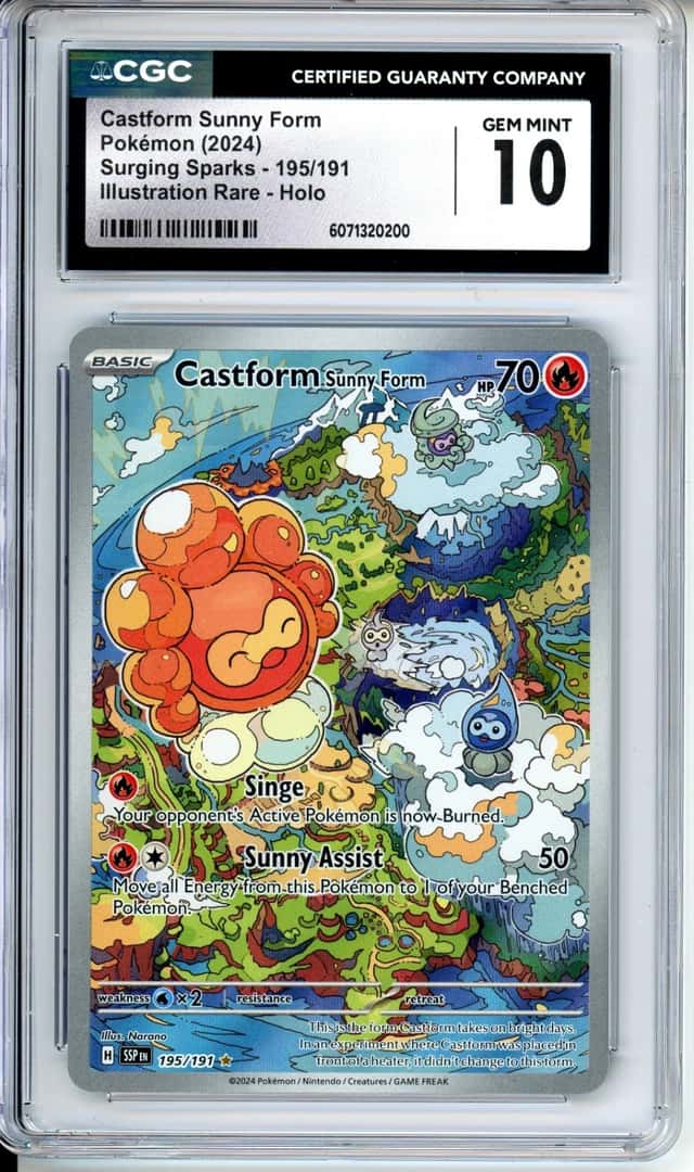 Castform Sunny Form