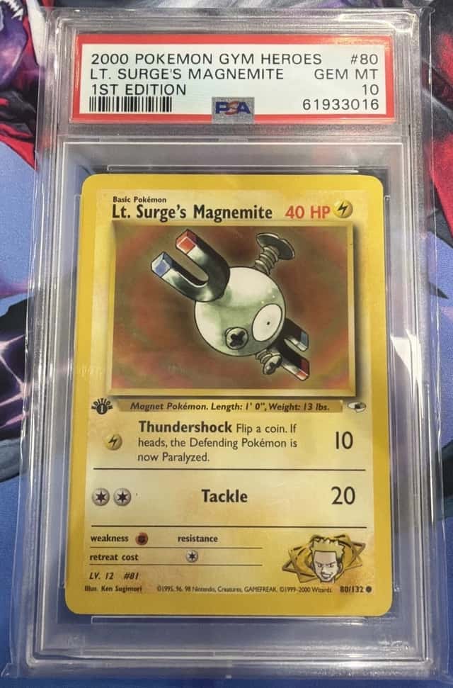 Lt. Surge's Magnemite