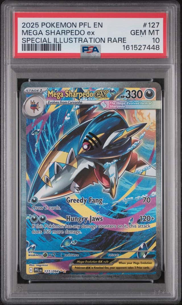 MEGA SHARPEDO ex