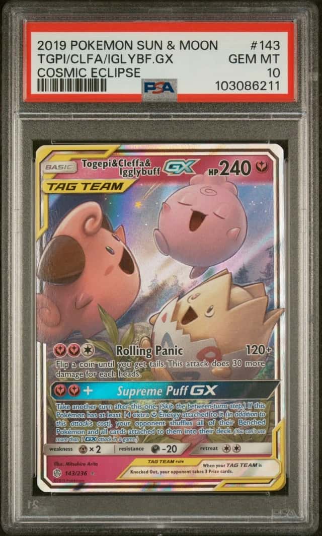 Togepi & Cleffa & Igglybuff GX