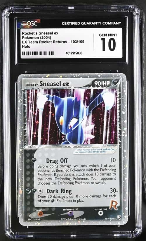 Rocket's Sneasel EX